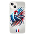 Miniatyrbild 1 av 6: Tryckt silikonfodral som är kompatibelt med Apple iPhone 13 French Rooster