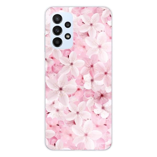 Tryckt silikonfodral kompatibelt Samsung Galaxy A23 4G Galaxy A23 5G Sakura