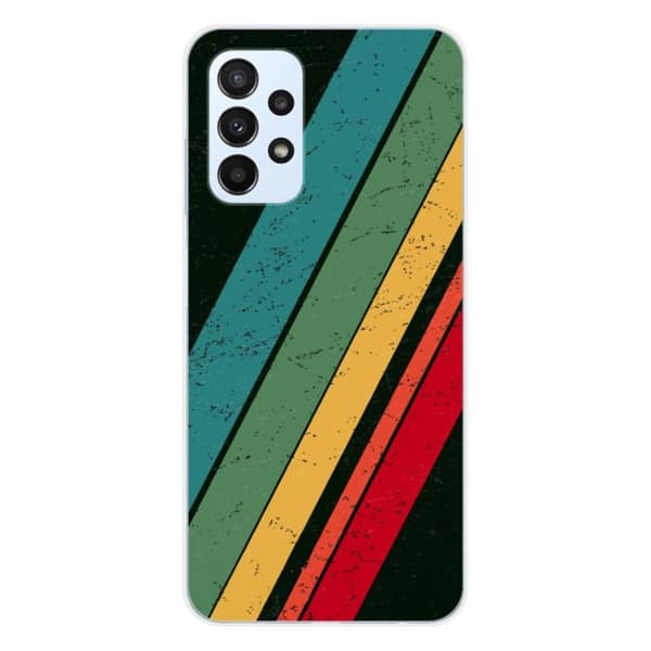 Tryckt silikonfodral kompatibelt Samsung Galaxy A23 4G Galaxy A23 5G Grunge