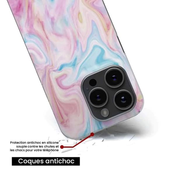 Tryckt silikonfodral som är kompatibelt med Samsung Galaxy A24 4G tvål