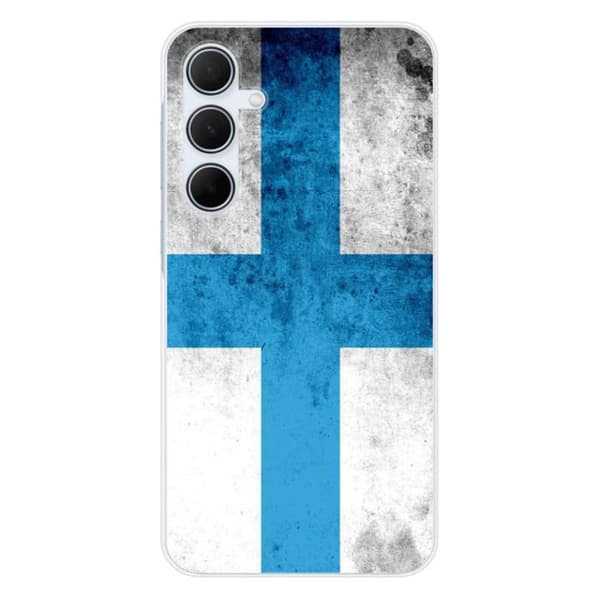 Tryckt silikonfodral som är kompatibelt med Samsung Galaxy A35 5G Marseille flagga
