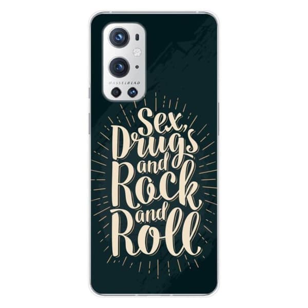 Siliconefodral med tryck - 1001 fodral - OnePlus 9 Pro 5G - Flerfärgad - Unikt mönster - Optimal skydd