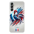 Miniatyrbild 1 av 6: Tryckt silikonfodral som är kompatibelt med Samsung Galaxy A24 4G French Rooster
