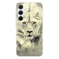 Miniatyrbild 1 av 6: Tryckt silikonfodral som är kompatibelt med Samsung Galaxy A35 5G Lioness