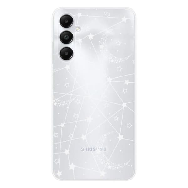 Tryckt silikonfodral som är kompatibelt med Samsung Galaxy A25 Starry-linjer