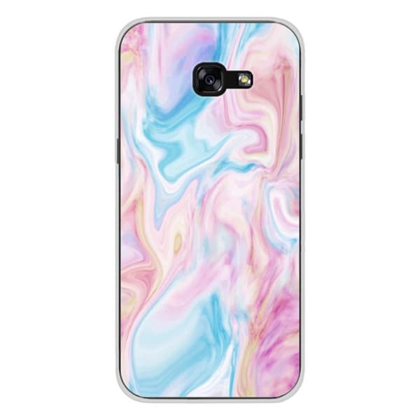 Tryckt silikonfodral som är kompatibelt med Samsung Galaxy A3 2017 Tvål