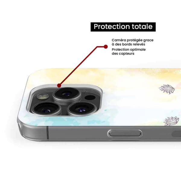 Tryckt silikonfodral som är kompatibelt med Samsung Galaxy A3 2017 akvarellblommor