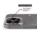 Miniatyrbild 5 av 6: Tryckt silikonfodral som är kompatibelt med Samsung Galaxy A25 Pink Heart Confetti