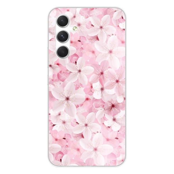 Tryckt silikonfodral kompatibelt Samsung Galaxy A54 5G Sakura