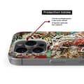 Miniatyrbild 5 av 6: Tryckt silikonfodral som är kompatibelt med Samsung Galaxy M55 5G Graffiti 1