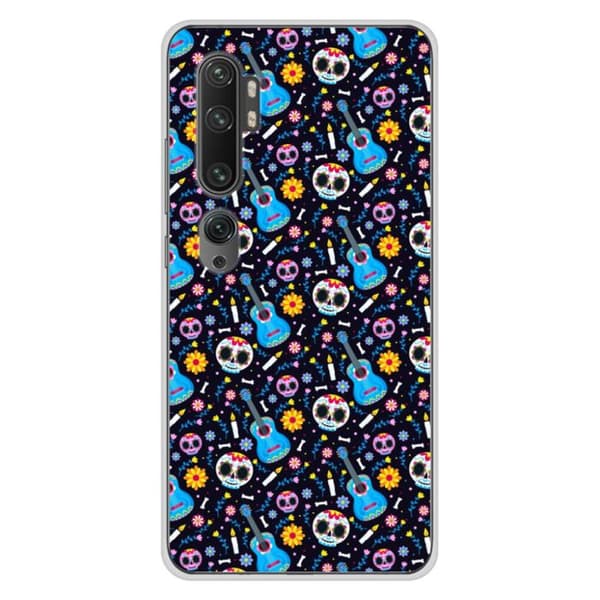 Tryckt silikonfodral kompatibelt Xiaomi Mi Note 10 Mi Note 10 Pro HA Poco Loco