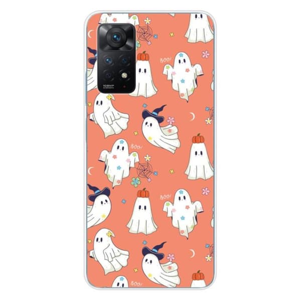 Tryckt silikonfodral kompatibelt Xiaomi Redmi Note 11 Pro Redmi Note 12 Pro 4G HA Booh
