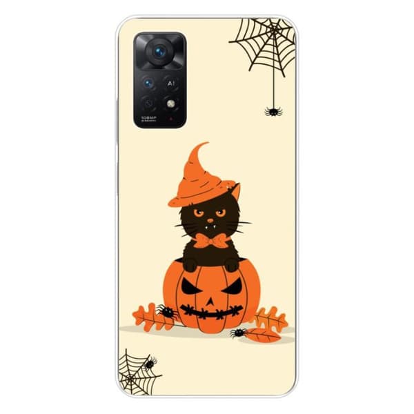 Tryckt silikonfodral kompatibelt Xiaomi Redmi Note 11 Pro Plus 5G HA Challoween