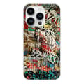 Miniatyrbild 1 av 6: Tryckt silikonfodral som är kompatibelt med Apple iPhone 15 Pro Graffiti 1
