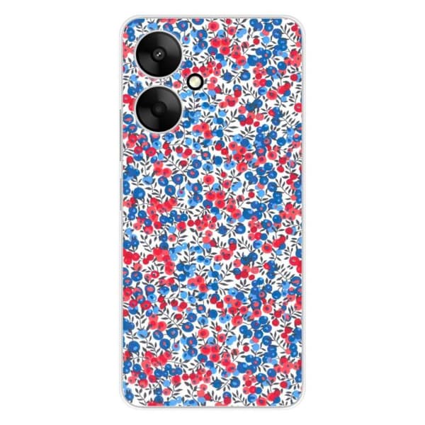 Tryckt silikonfodral kompatibelt Xiaomi Redmi 13C 5G Liberty Wiltshire Blue