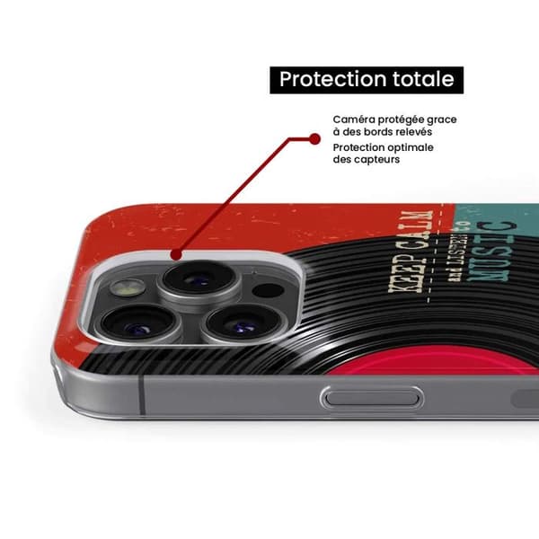 Silicone-skal tryckt - 1001 skal - Apple iPhone 14 - Transparent - Flerfärgad - Unikt mönster