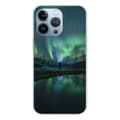 Miniatyrbild 1 av 6: Tryckt silikonfodral som är kompatibelt med Apple iPhone 13 Pro Northern Lights