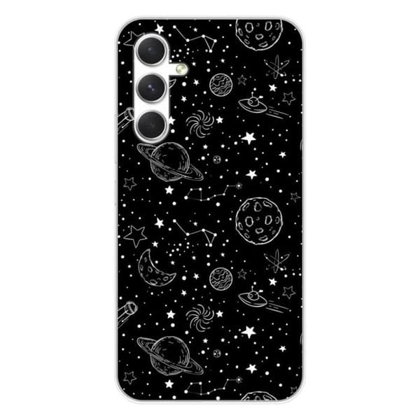 Tryckt silikonfodral som är kompatibelt med Samsung Galaxy A54 5G Galaxy draw