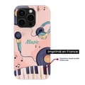 Miniatyrbild 2 av 6: Silicone case with print - 1001 cases - Apple iPhone 14 - Multicolor - Semi-rigid - Optimal protection