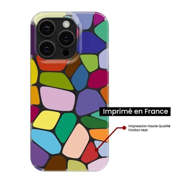 Siliconefodral med tryck - Vonoroi - Samsung Galaxy A20e - Flerfärgad - Halvstyv - Optimal skydd