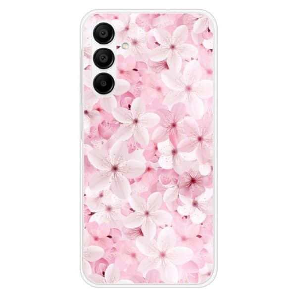 Tryckt silikonfodral som är kompatibelt med Samsung Galaxy A15 Sakura