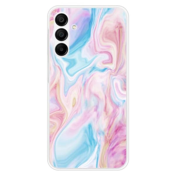 Tryckt silikonfodral som är kompatibelt med Samsung Galaxy A15 Soap