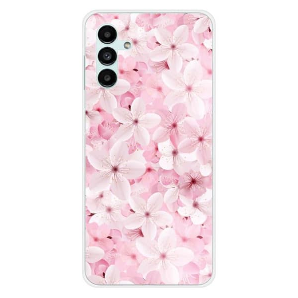 Tryckt silikonfodral kompatibelt Samsung Galaxy A13 5G Galaxy A04S Sakura