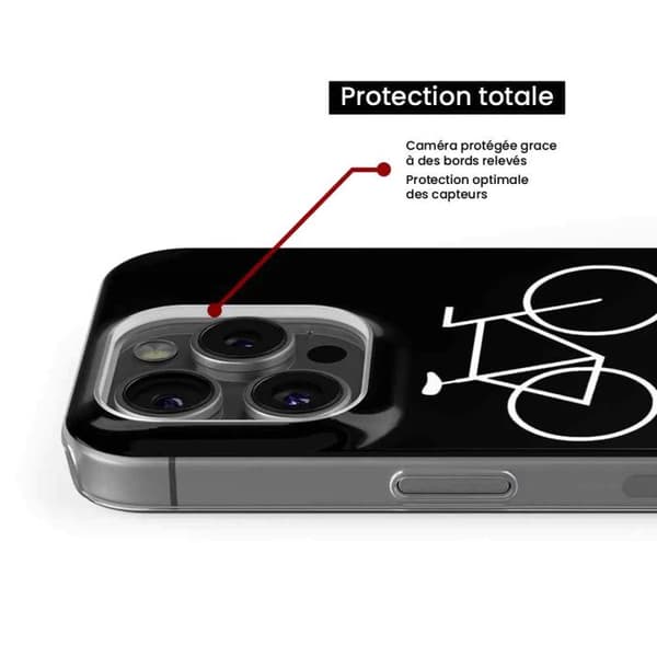 Tryckt silikonfodral som är kompatibelt med Xiaomi 13 Bike Hipster