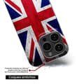 Miniatyrbild 6 av 6: Tryckt silikonfodral som är kompatibelt med Samsung Galaxy S24 Ultra England flagga