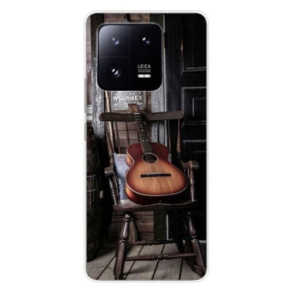 Tryckt silikonfodral som är kompatibelt med Xiaomi 13 Pro Guitar