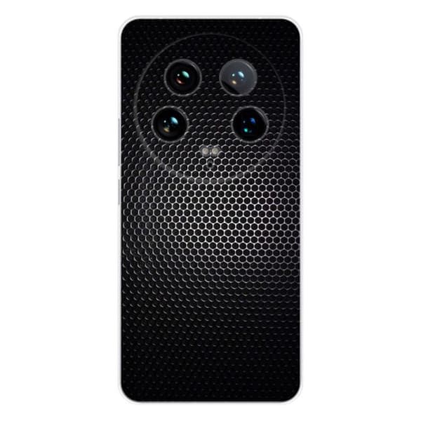 Tryckt silikonfodral som är kompatibelt med Xiaomi 14 Ultra Dark Metal