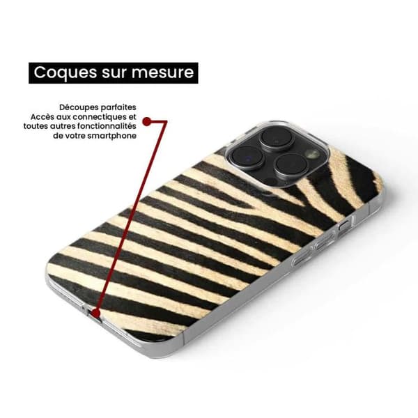 Tryckt silikonfodral som är kompatibelt med Xiaomi 13 Pro Zebra