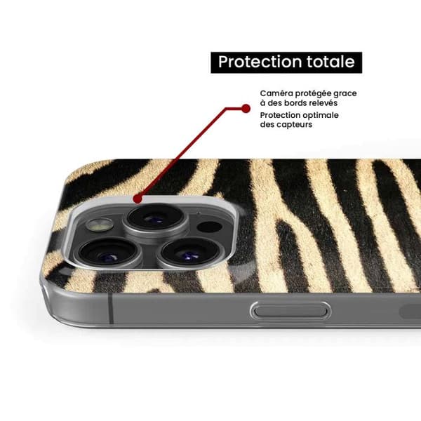 Tryckt silikonfodral som är kompatibelt med Xiaomi 13 Pro Zebra