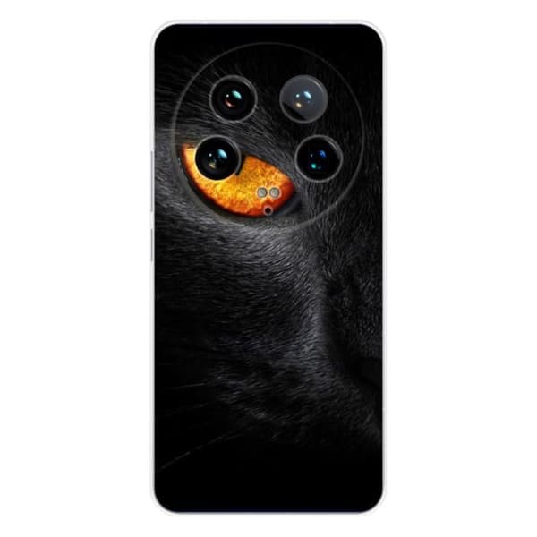 Tryckt silikonfodral som är kompatibelt med Xiaomi 14 Ultra Eye of Panterre
