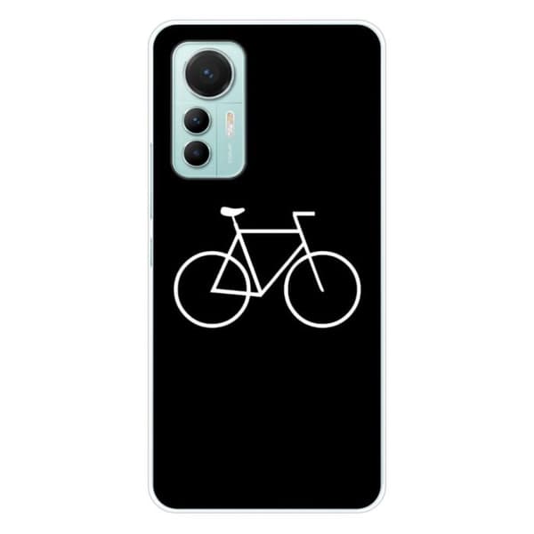 Tryckt silikonfodral som är kompatibelt med Xiaomi Mi 12 Lite Bike Hipster