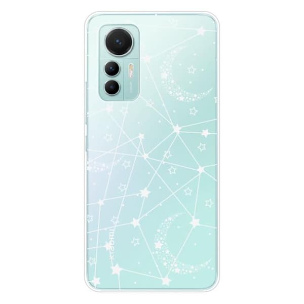 Tryckt silikonfodral som är kompatibelt med Xiaomi Mi 12 Lite Starry-linjer