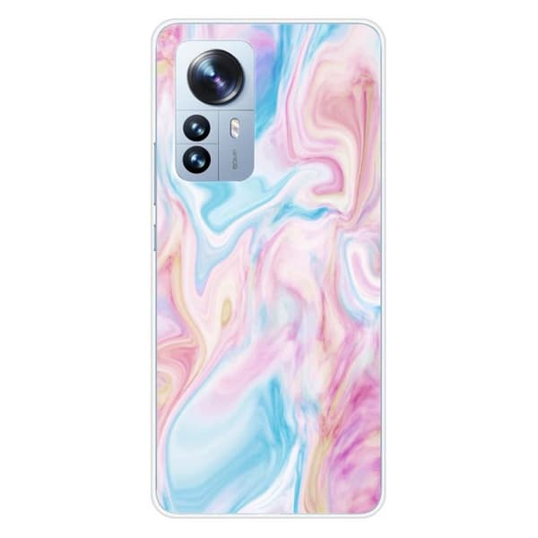 Tryckt silikonfodral som är kompatibelt med Xiaomi Mi 12 Pro Soap