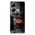 Miniatyrbild 1 av 6: Tryckt silikonfodral som är kompatibelt med Xiaomi Redmi Note 13 Pro 4G Guitar
