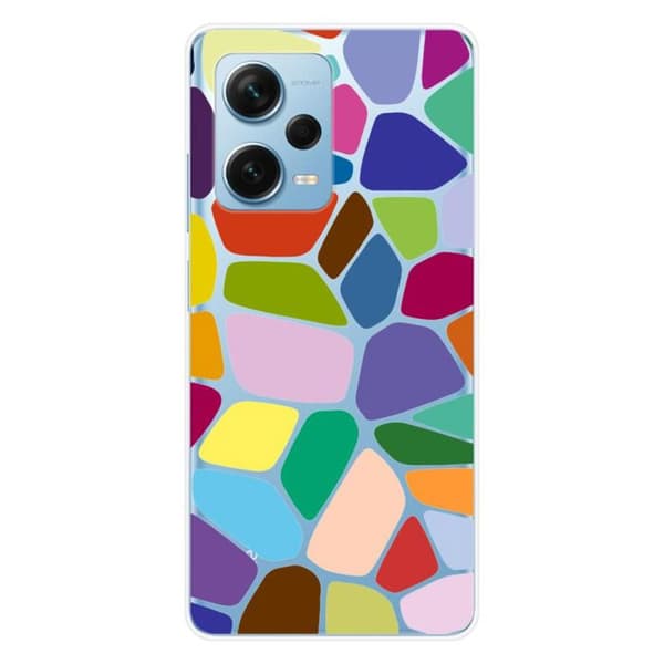Siliconfodral med tryck - Vonoroi - Xiaomi Redmi Note 12 Pro Plus - Transparent - Semi-hårdför - Unik
