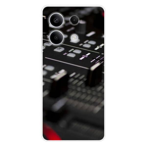 Tryckt silikonfodral som är kompatibelt med Xiaomi Redmi Note 13 5G DJ Mixer