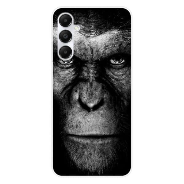 Tryckt silikonfodral som är kompatibelt med Samsung Galaxy A05S Monkey