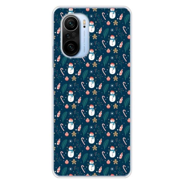 Tryckt silikonfodral kompatibelt med Xiaomi Mi 11 Pro NO Snowman