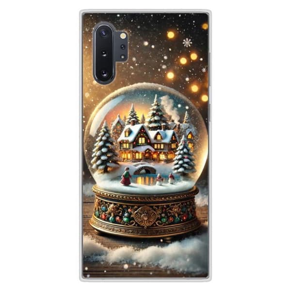 Tryckt silikonfodral kompatibelt med Samsung Galaxy Note 10 Plus NO Fairy Globe