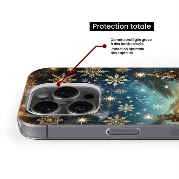 Tryckt silikonfodral kompatibelt med Samsung Galaxy S23 Plus INGEN julmagi