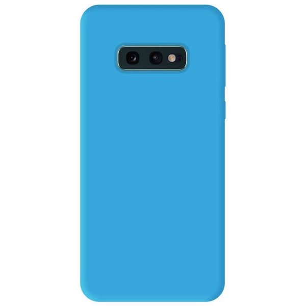 Silikonfodral - Samsung - Galaxy S10e - Matt Himmelsblå - Stötsäker - Fri tillgång till funktioner