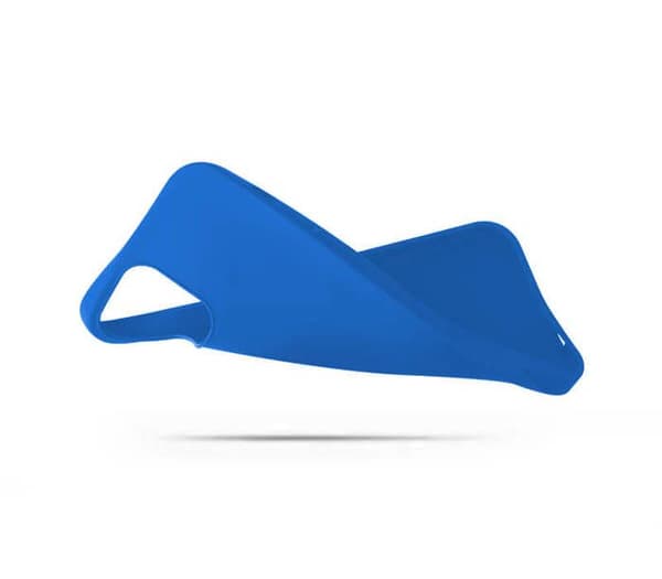 Siliconfodral - Samsung - Galaxy S24 FE - Matt blå - Stötabsorberande - Fri åtkomst till funktioner