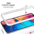 Miniatyrbild 3 av 5: 360 helfodral - Apple - iPhone 16 - Genomskinlig - Halvstyv - Stötskydd