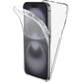 Miniatyrbild 1 av 5: 360 helfodral - Apple - iPhone 16 - Genomskinlig - Halvstyv - Stötskydd