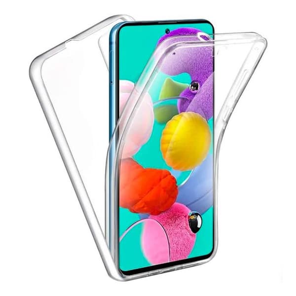 Heltäckande skal 360 - Samsung - Galaxy A23 4G/5G - Transparent - Halvstyv - Fullständigt skydd