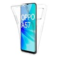 Miniatyrbild 1 av 5: Heltäckande skal 360 - Oppo - A77 5G A57 4G A57 5G - Transparent - Heltäckande skydd - Anpassad design